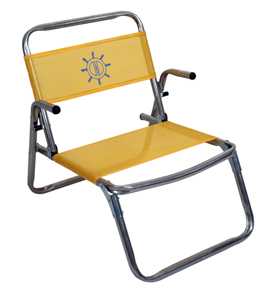 Πολυθρόνα θαλάσσης ύψους 22 εκ. με χερούλια (Νο.20Α)