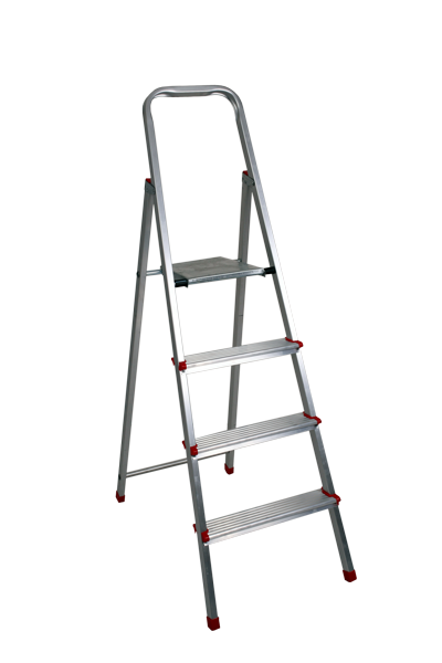 Οικιακή Σκάλα Αλουμινίου 3+1