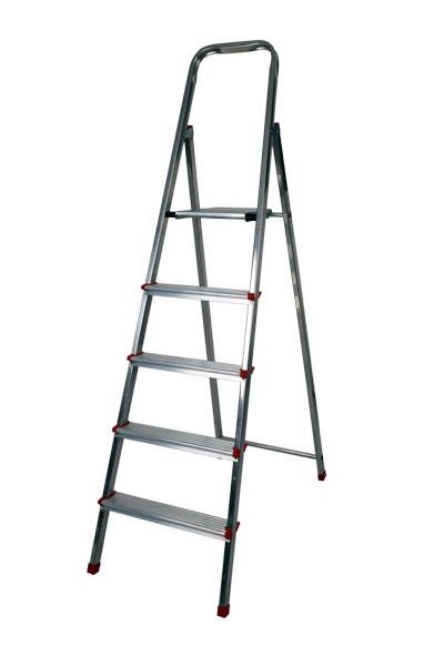 Οικιακή Σκάλα Αλουμινίου 4+1